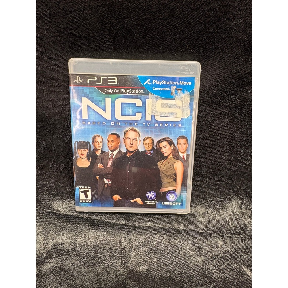 NCIS Based on the TV Series Sony PlayStation 3 PS3 Game Ubisoft 2011 CIB